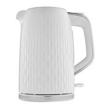 1.7L Kettle - White and Silver Look