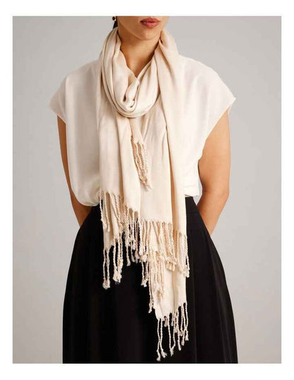 Pashminetta Scarf in Champagne