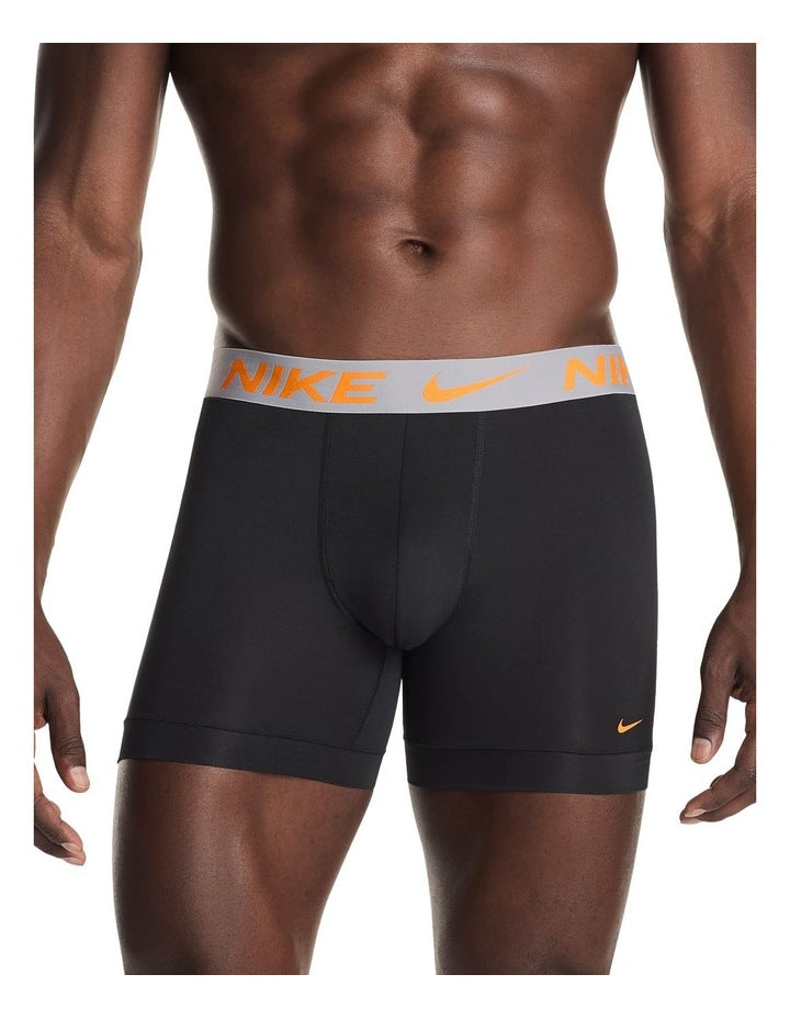 Everyday Micro Boxer Briefs 3 Pack in Black
