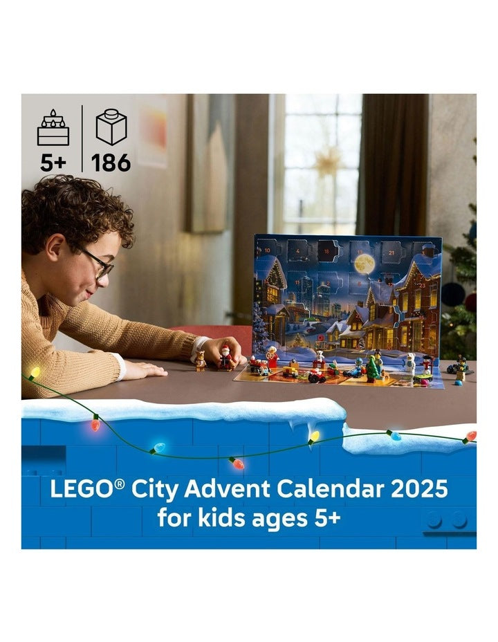 City Advent 2025 Calendar 60475 Building Kit