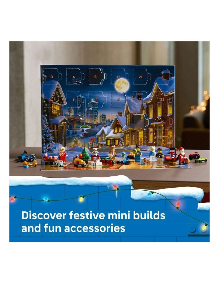 City Advent 2025 Calendar 60475 Building Kit