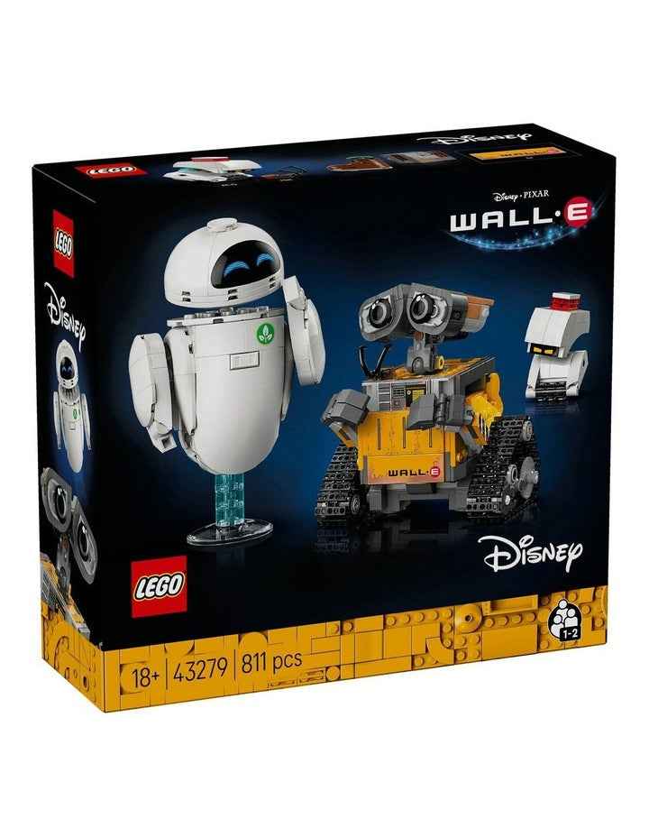 Disney Pixar 43279 Wall-E & Eve Building Kit