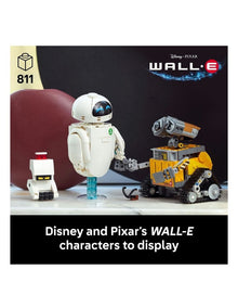 Disney Pixar 43279 Wall-E & Eve Building Kit