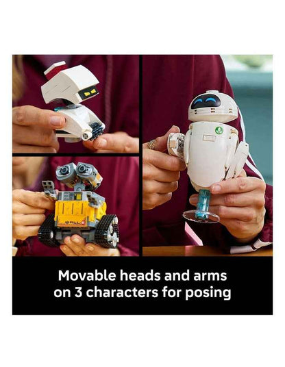 Disney Pixar 43279 Wall-E & Eve Building Kit