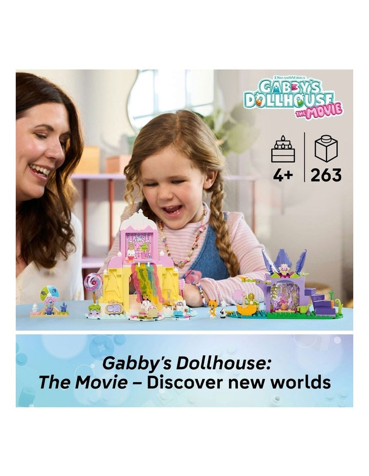 Gabby's Dollhouse Sweet Treat Mountain & Kitty Garden 11205
