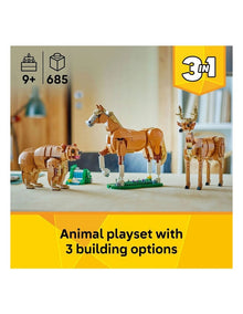Creator 3in1 Beautiful Horse 31166