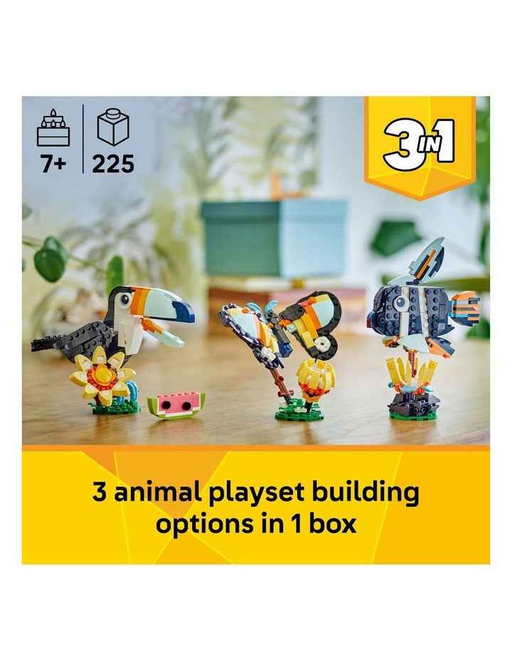 Creator 3in1 Wild Animals: Tropical Toucan 31173