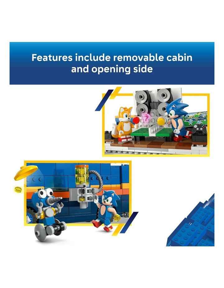 Sonic the Hedgehog Team Sonic Command Truck 77006