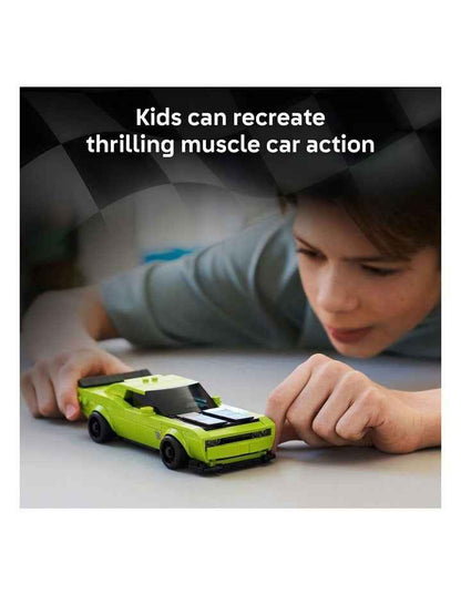 Speed Champions Dodge Challenger SRT Hellcat Sports Car 77237