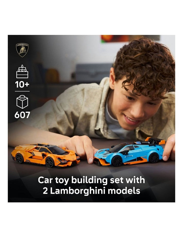 Speed Champions Lamborghini Revuelto And Huracan STO 77238