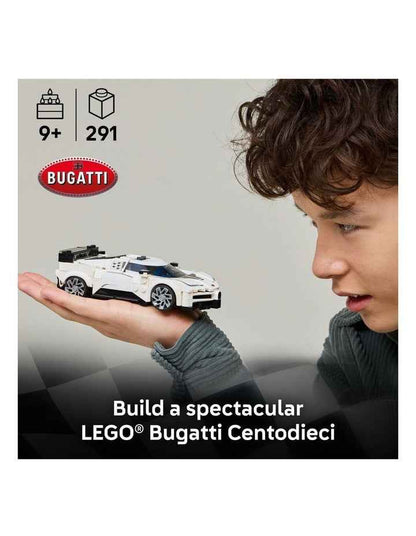 Speed Champions Bugatti Centodieci Hyper 77240 Sports Car