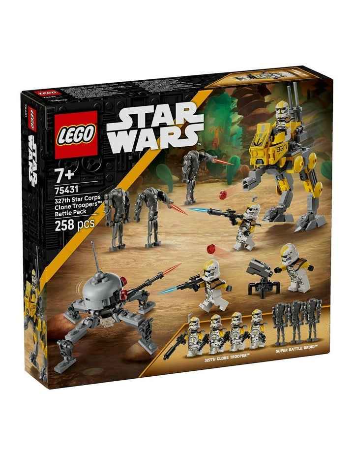 Star Wars 327th Star Corps Clone Troopers Battle Pack