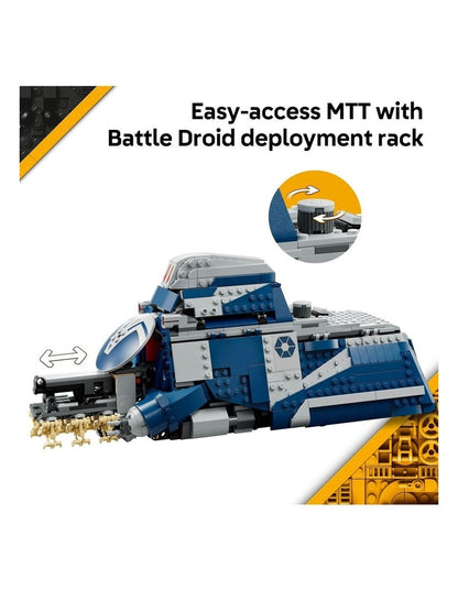 Star Wars TM Battle Of Felucia Separatist MTT75435 Building Toy