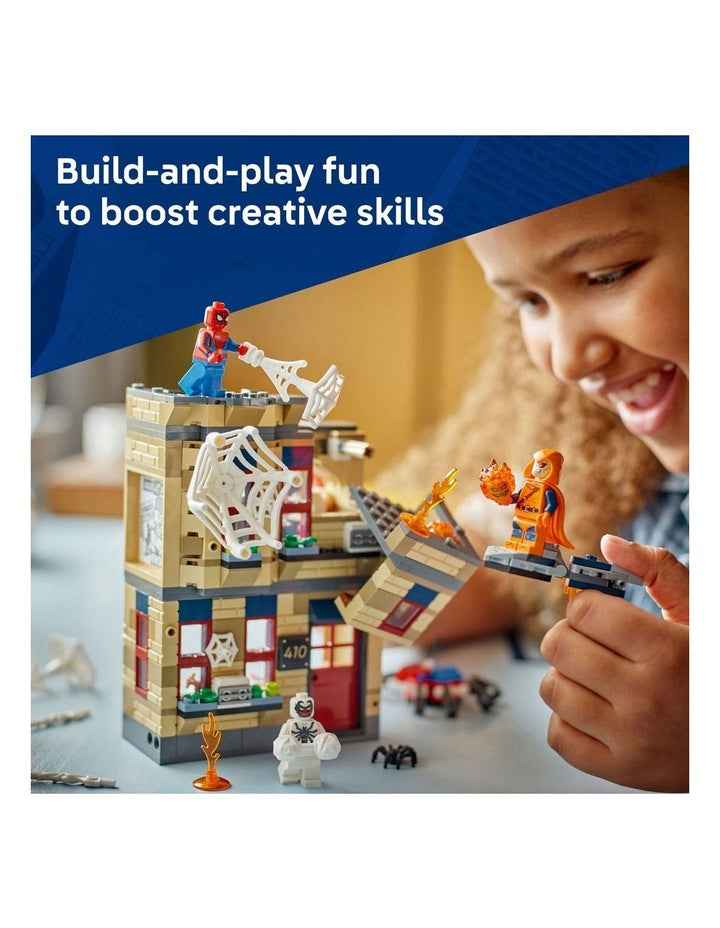 Super Heroes Marvel Peter Parkers Apartment 76317 Toy