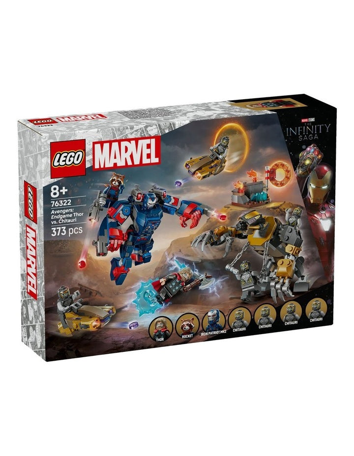 Super Heroes Marvel Avengers: Endgame Thor vs. Chitauri 76322 Toy