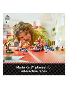 Super Mario Mario Kart Interactive Lego Mario & Standard Kart 72043