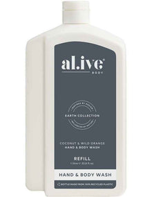 Coconut And Wild Orange Wash Refill 1 Litre