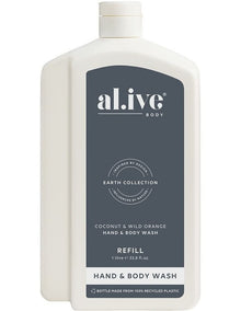 Coconut And Wild Orange Wash Refill 1 Litre