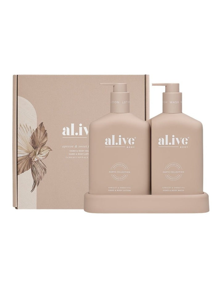 Wash & Lotion Duo - Apricot & Sweet Fig