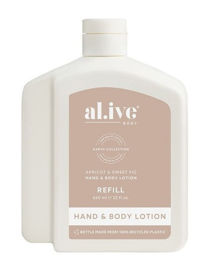 Apricot And Sweet Fig Lotion Refill 650ml