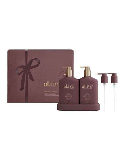 Transformative Wash & Lotion Duo - Sweet Plum & Berries