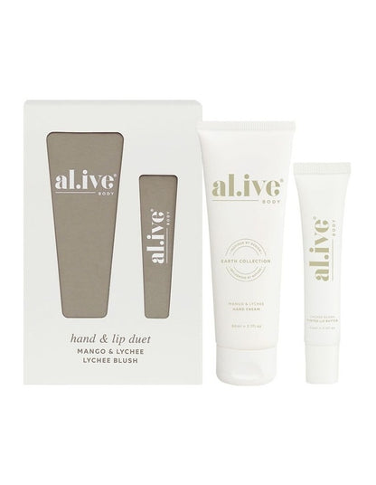 Mango Lychee Hand And Lip Set