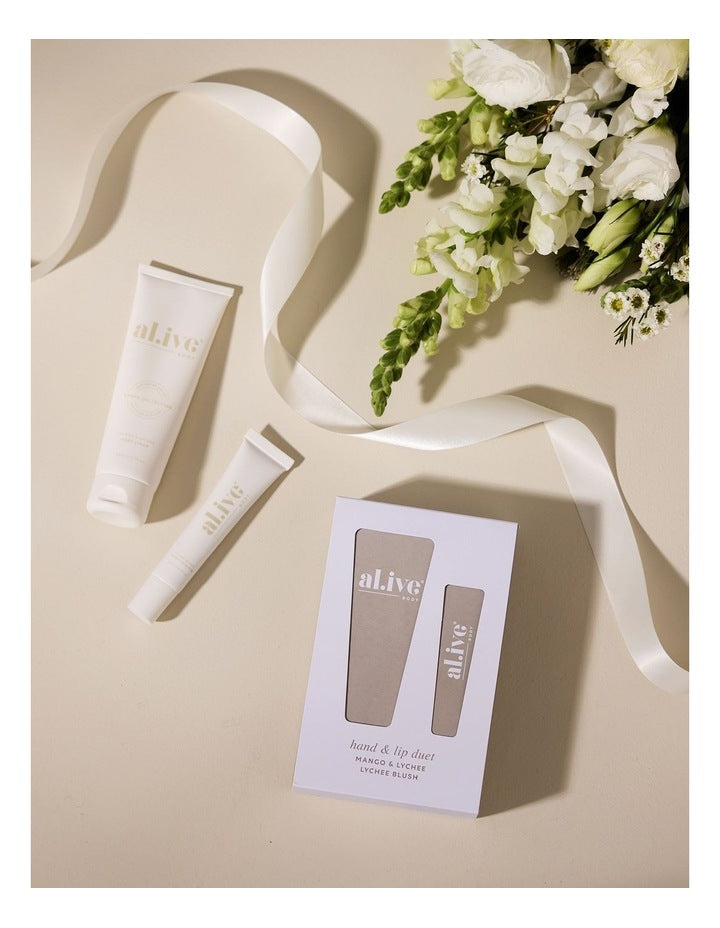 Mango Lychee Hand And Lip Set