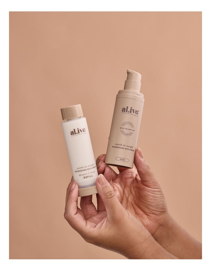 Worth It's Weight Nourishing Rich Refill Cream 50ml
