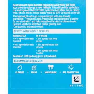 Neutrogena Hydro Boost Hyaluronic Acid Water Gel Moisturiser Refill 50g