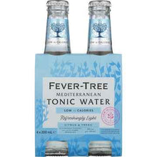Fever-Tree Mediterranean Light Tonic Water 200mL x 4 pack
