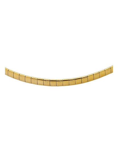Flat Band Bracelet in Gold