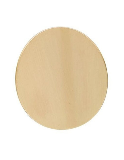 Oval Statement Stud Earrings in Gold