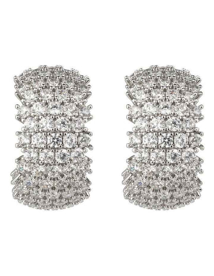 Hoop Earrings in Silver