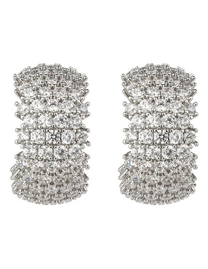 Hoop Earrings in Silver