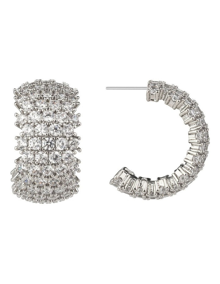 Hoop Earrings in Silver