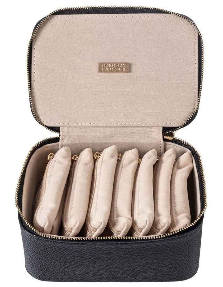 Medium Jewellery Box with Pouches in Blue