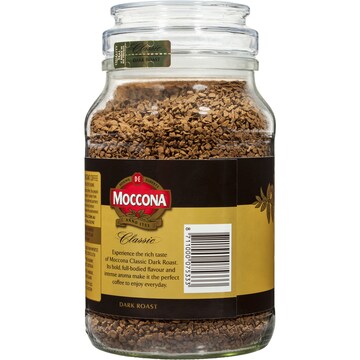 Moccona Freeze Dried Instant Coffee Classic Dark Roast 400g