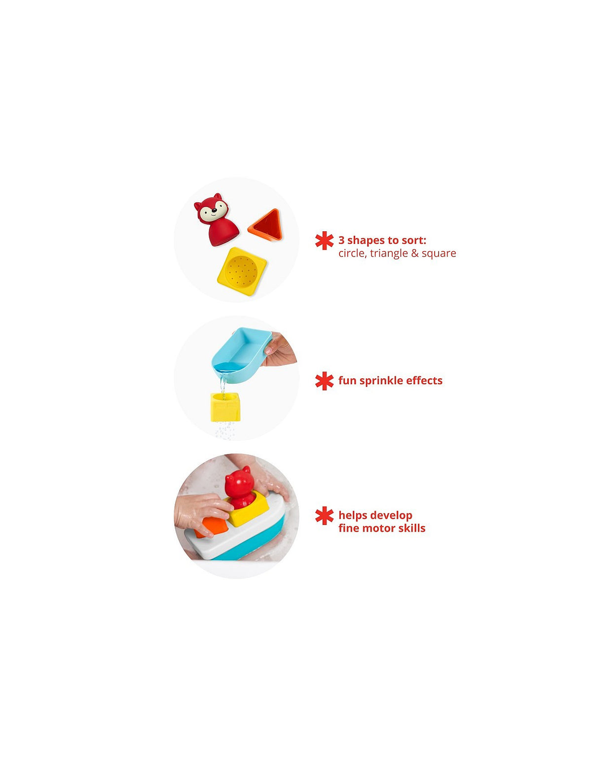Zoo Sort & Stack Boat Baby Bath Toy