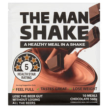 The Man Shake Diet High Protein Low Sugar Chocolate Meal Replacement 560g