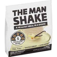 The Man Shake Diet High Protein Low Sugar Vanilla Meal Replacement 560g