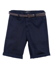 Cuba Chino Short in Deep Navy (000-2 Years)