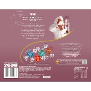 Lindt Lindor Assorted Chocolate Gift Box 232g