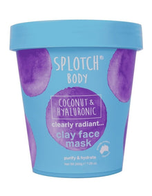 Clearly Radiant Coconut and Hyaluronic Clay Face Mask 200g
