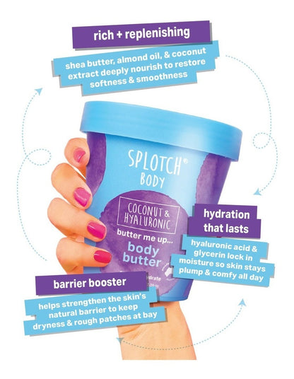 Coconut and Hyaluronic Butter Me Up Body Butter 200g