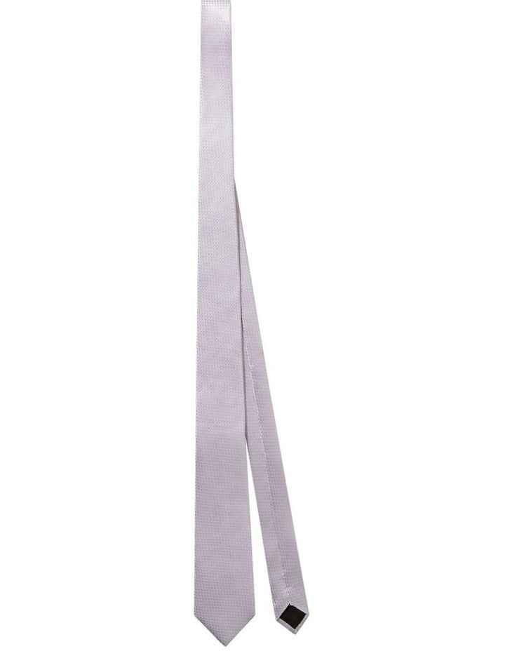 Tie in Dobby Grey