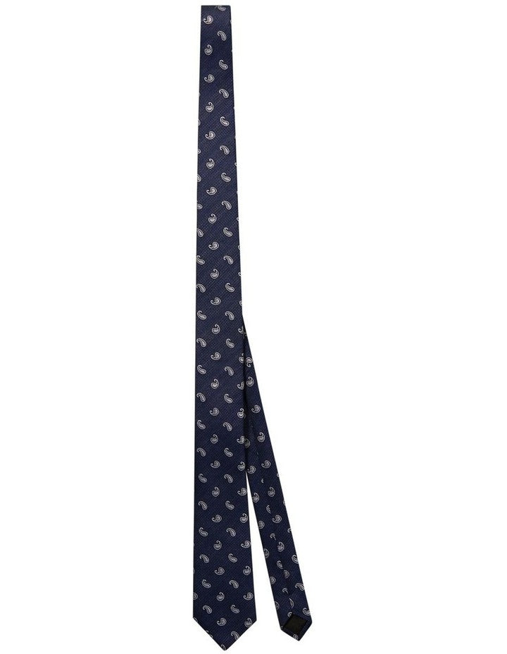 Tie PAISLEY  Navy