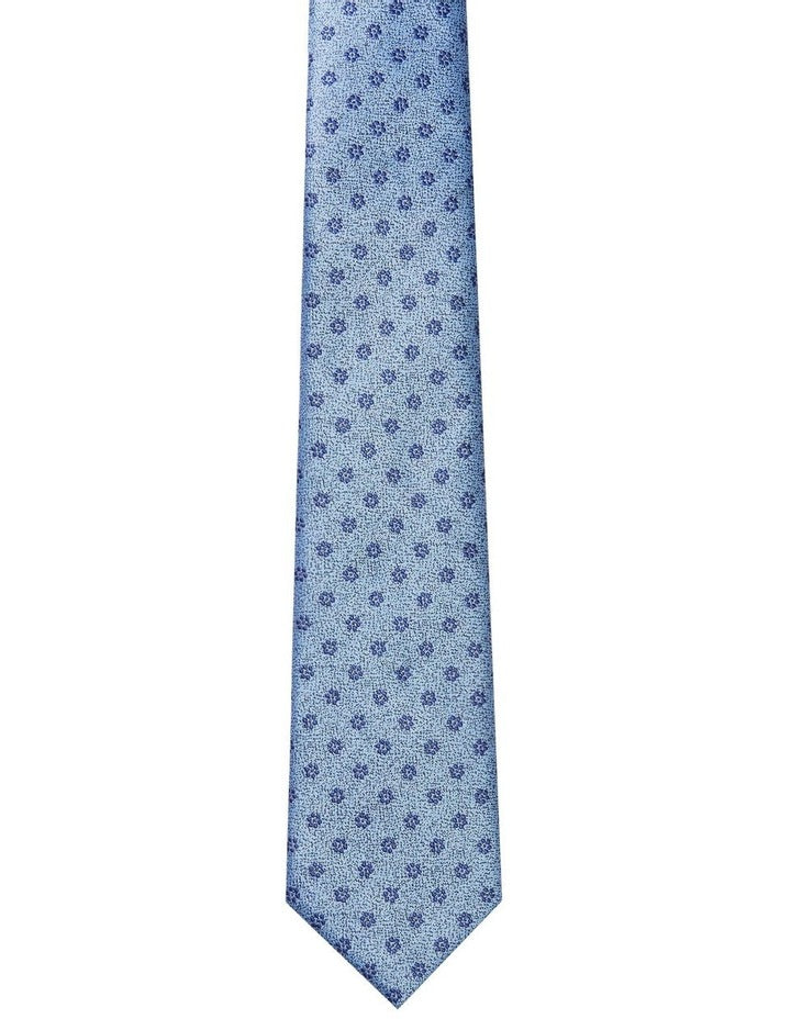Floral Tie in Blue