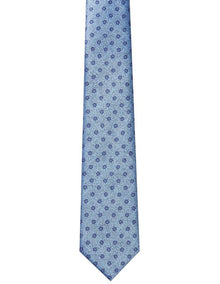 Floral Tie in Blue