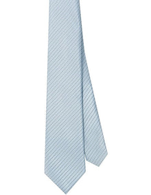 Stripe Tie in Grey