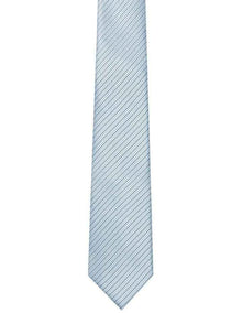 Stripe Tie in Grey